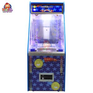 青い25セント硬貨プッシャー
