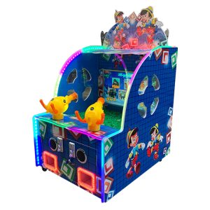 Macchina da gioco doppia per bambini, a gettoni, con gettoni, per sparare acqua.