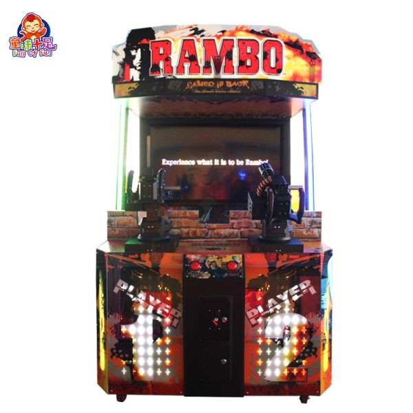 Coin operated two player shooting game machine Stallone 2
