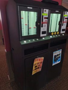 Master 4 Pull Tab Ticket and Sweepstakes Ticket Dispenser