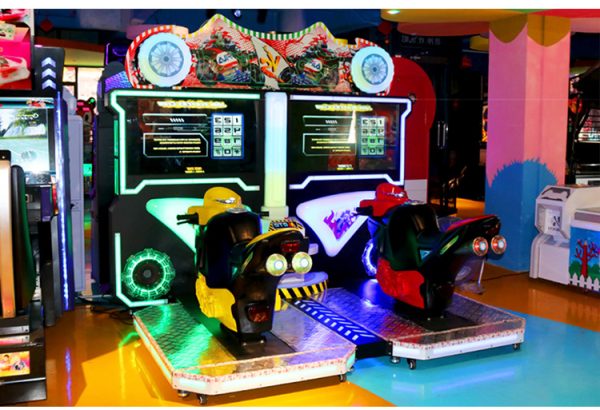 Sell New 3d Simulator Racing Car Game Machine Boy Arcade Motorbike Video Games