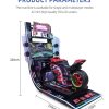 High Quality Coin Operted Arcade GP TT Moto Gaming Video Moto Racing Game Machines For Sales - Image 6