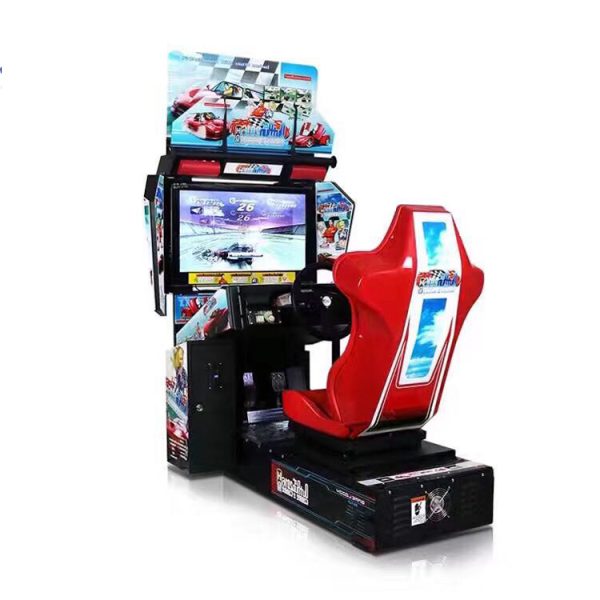 Hot Sale Simulator Driving Riding Race Arcade Amusement Car Adults Coin Operated Game Racing Machine For Adult