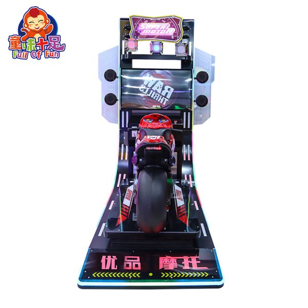 High Quality Coin Operted Arcade GP TT Moto Gaming Video Moto Racing Game Machines For Sales - Image 4