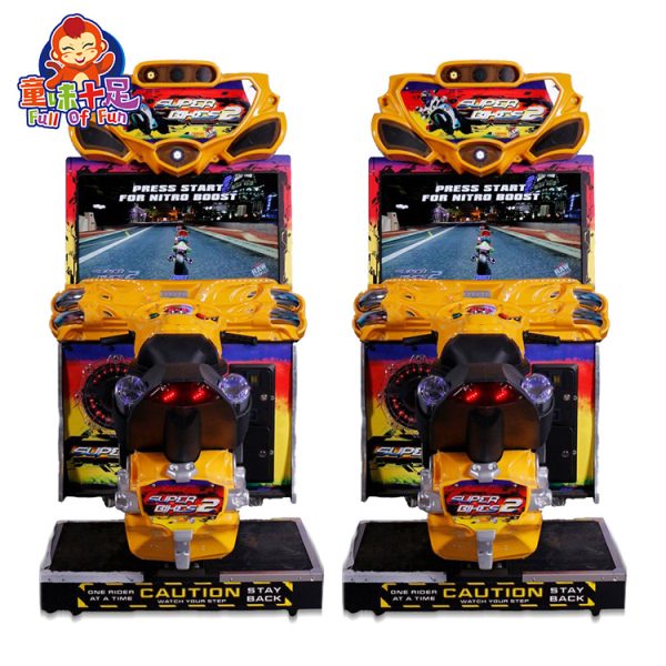 Motorcycle 3D Simulator Racing Car Game Machine Arcade Video Games FF Moto For Sale