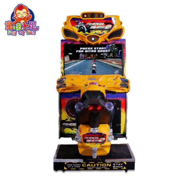 Motorcycle 3D Simulator Racing Car Game Machine Arcade Video Games FF Moto For Sale