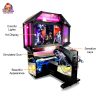 2 Player Virtual Reality Simulator Devil SWAT Shooting Game Machine Toy Guns Coin Operated Games