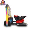 Coin-Operated Racing Motorcycle Arcade Machine with Realistic Controls and Immersive Graphics