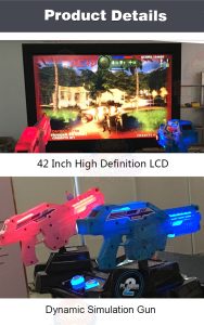 Coin-Operated Alien Extermination Shooting Game Arcade Machine