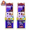 A colorful coin-operated children's skill game machine designed to enhance learning and play. The machine features vibrant graphics, interactive game interfaces, and a coin slot for easy operation. Ideal for arcades, amusement parks, and family entertainment centers, it promotes skill development and fun for kids.