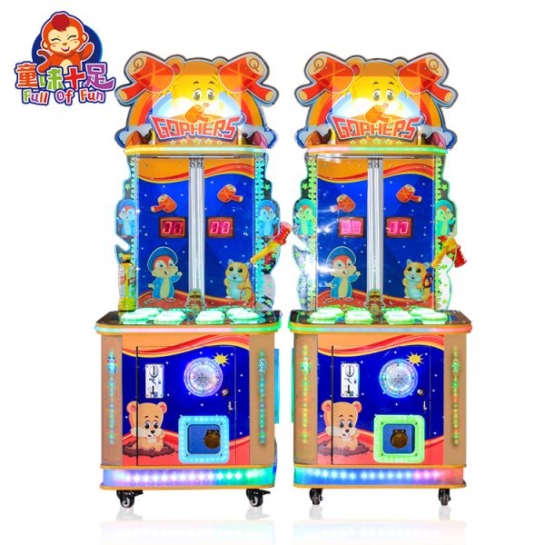Introduce an engaging and lively game to your entertainment venue with the Children's Whack-a-Mole Game. Designed to captivate young players, this coin-operated game offers a fun and interactive whack-a-mole challenge. Ideal for arcades, family entertainment centers, and playrooms, it provides a colorful and entertaining experience that keeps kids coming back for more.
