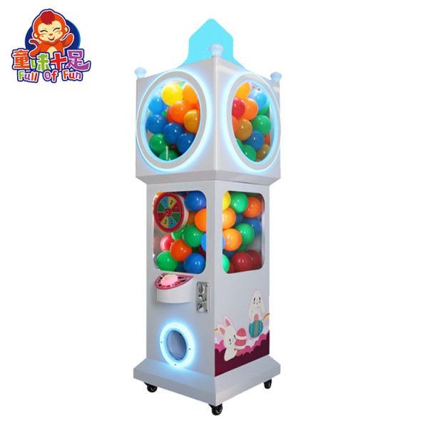 A charming and iconic coin-operated Big Ben Gashapon Machine designed to dispense capsule toys. Featuring the distinctive Big Ben design, this machine is perfect for adding a touch of British charm to arcades, toy stores, and entertainment centers.