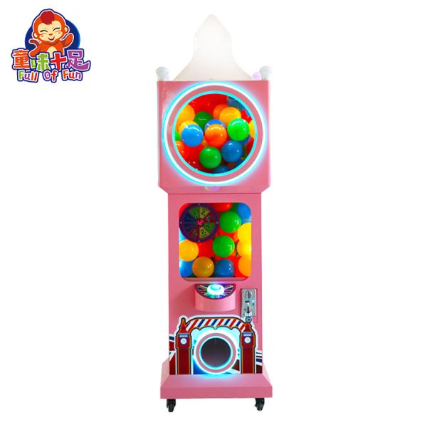 A charming and iconic coin-operated Big Ben Gashapon Machine designed to dispense capsule toys. Featuring the distinctive Big Ben design, this machine is perfect for adding a touch of British charm to arcades, toy stores, and entertainment centers.