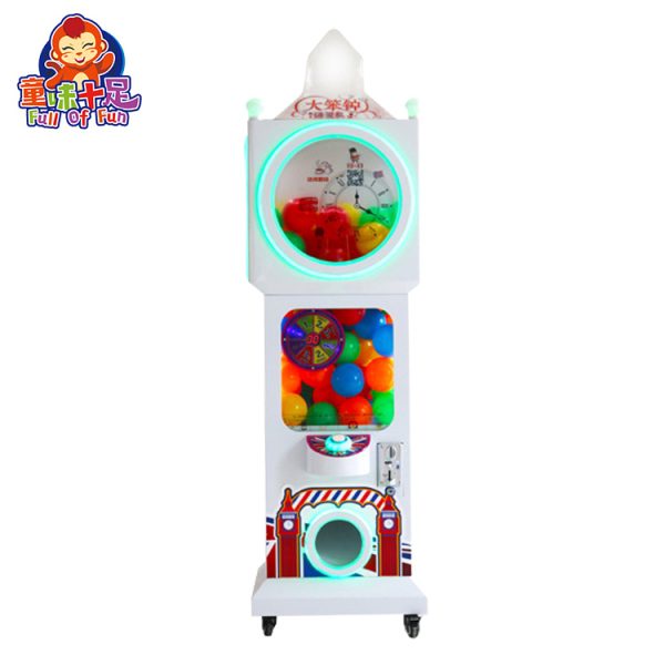 A charming and iconic coin-operated Big Ben Gashapon Machine designed to dispense capsule toys. Featuring the distinctive Big Ben design, this machine is perfect for adding a touch of British charm to arcades, toy stores, and entertainment centers.
