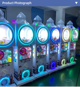 A charming and iconic coin-operated Big Ben Gashapon Machine designed to dispense capsule toys. Featuring the distinctive Big Ben design, this machine is perfect for adding a touch of British charm to arcades, toy stores, and entertainment centers.