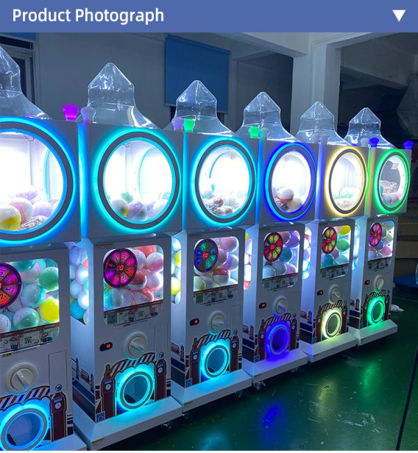 A charming and iconic coin-operated Big Ben Gashapon Machine designed to dispense capsule toys. Featuring the distinctive Big Ben design, this machine is perfect for adding a touch of British charm to arcades, toy stores, and entertainment centers.