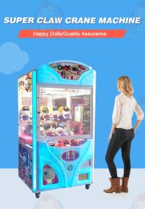 A vibrant Rainbow Claw Machine with a colorful and eye-catching design, featuring bright lights and engaging gameplay. Perfect for arcades and entertainment centers, suitable for both kids and adults.