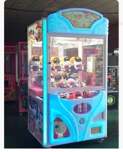 A vibrant Rainbow Claw Machine with a colorful and eye-catching design, featuring bright lights and engaging gameplay. Perfect for arcades and entertainment centers, suitable for both kids and adults.