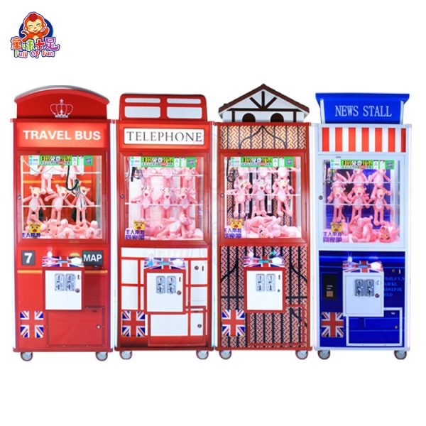 Coin Operated Pusher Toy Doll Machine Claw Crane Machine - Image 4