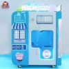 Automat de vată de zahăr albastră