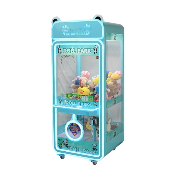 Redemption Claw Crane Bear Modeling Transparent Toy Gift Crane Grab Award Vending Machine Claw Crane Machine With Bill Acceptor - Image 3
