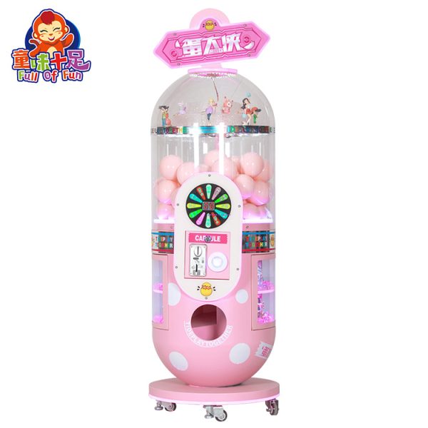 Gashapon Ball Gift Game Machine Gashapon Vending Gashapon Capsule Toys Machine Black - Image 7