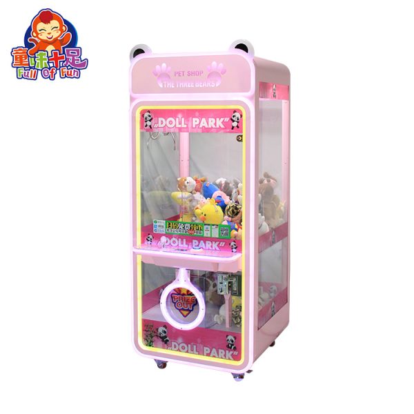 Redemption Claw Crane Bear Modeling Transparent Toy Gift Crane Grab Award Vending Machine Claw Crane Machine With Bill Acceptor - Image 2