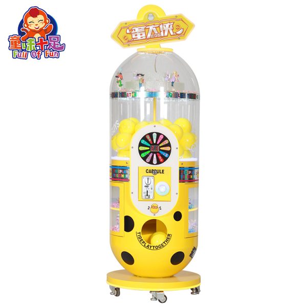 Gashapon Ball Gift Game Machine Gashapon Vending Gashapon Capsule Toys Machine Black - Image 4