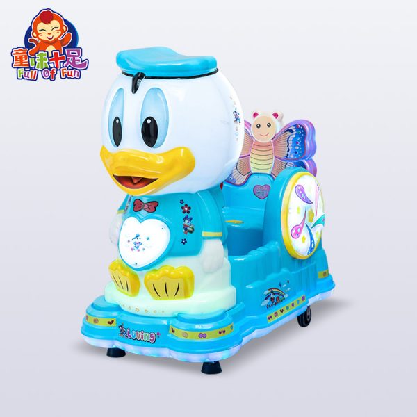 Colorful Duck Kiddie Ride for Children - Engaging and Safe Fun