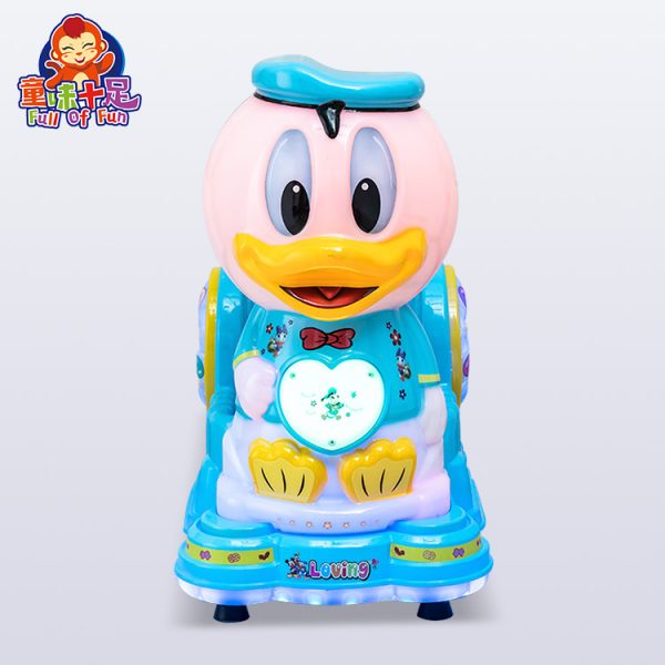 Colorful Duck Kiddie Ride for Children - Engaging and Safe Fun
