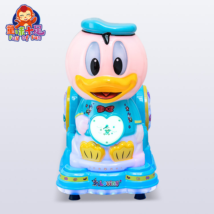 Colorful Duck Kiddie Ride for Children - Engaging and Safe Fun