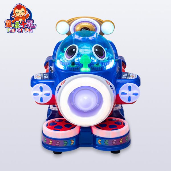 Thunder Fighter Kiddie Ride - Fun Coin-Operated Space Adventure for Kids