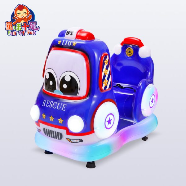 Adorable Little Car Kiddie Ride - Colorful and Engaging Ride for Kids