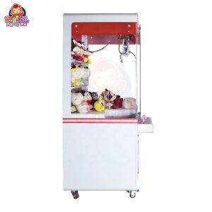 Machine à peluches de luxe 2 avec lumières colorées et adorables jouets en peluche.