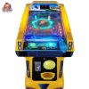 Children's real marble machine game with colorful marbles and a vibrant design.