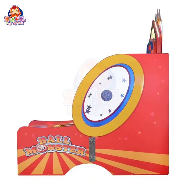 Ticket redemption machine with multiple scoring holes