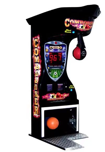 Punching and Kicking Boxing Machine Game for Indoor Sports