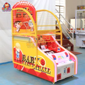 Colorful Kids Basketball Arcade Game with vibrant graphics and sound effects, perfect for kids' entertainment.