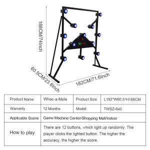 Batak Style Reaction Training Game