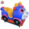 Kiddie ride featuring a cheerful bunny theme with bright colors, lights, and sound effects, designed for young children.