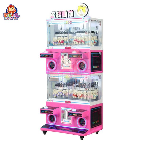 Made In China Coin Operated Arcade Clip Claw Vending Machine Clip Doll Mini Game Machine Factory - Image 2