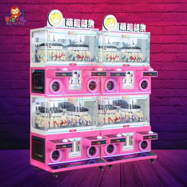 Made In China Coin Operated Arcade Clip Claw Vending Machine Clip Doll Mini Game Machine Factory - Image 4