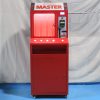 Reliable and secure red pull tab machine with adjustable columns and bill acceptor—ideal for distributing promotional tickets or game tokens automatically.