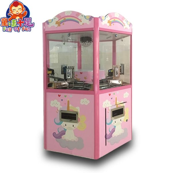 Golden House 6-player arcade coin pusher machine with LED lights and multiplayer coin-drop gameplay.