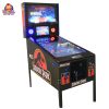 Custom pinball machine with ultra-high-definition LED screens and dynamic RGB lighting, designed for arcade and entertainment venues.