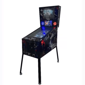 Virtueller Flipperautomat mit 32 Zoll Bildschirmdiagonale und 1100 integrierten Spielen, entwickelt für flüssiges Gameplay und ein realistisches Arcade-Erlebnis.