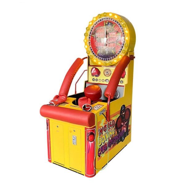 World Boxing Championship Boxing Arcade Game With Gloves