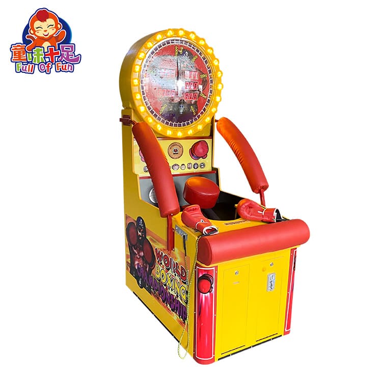 World Boxing Championship Boxing Arcade Game With Gloves