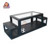 Subsoccer table with customizable appearance for schools, clubs, and office lounges.