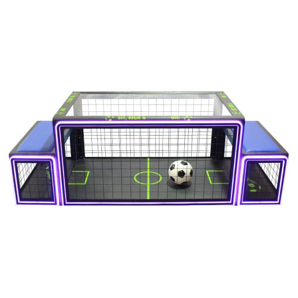 Custom Subsoccer Table with LED lights, designed for entertainment and commercial use.
